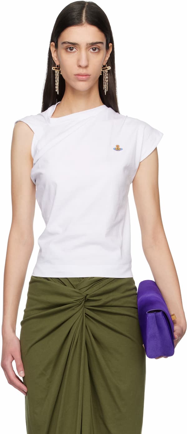Vivienne Westwood ホワイト Hebo トップス