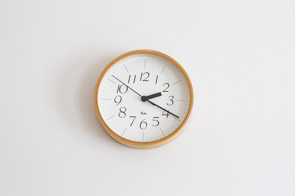 渡辺力さんデザインの「RIKI CLOCK」を購入