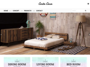 COSTACASA（コスタカーサ） ローベッドフレーム Costa Casa