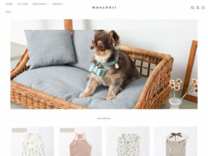 monchéri（モンシェリ）の通販サイト｜小型犬専門ドッグウェア