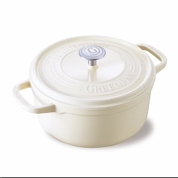 GREENPAN（グリーンパン）のフェザーウェイト ココットラウンド（両手鍋）22cm