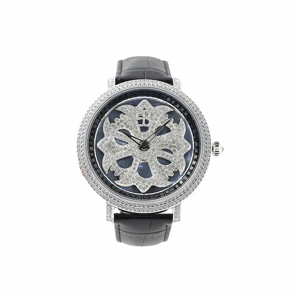 BRILLAMICO（ブリラミコ）のLILY 46MM BLACK x SILVER ＜革ベルト＞