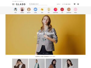 GLADD（グラッド）の公式通販サイト画像