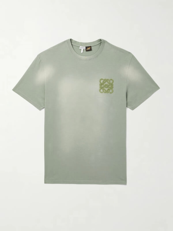 MR PORTER（ミスターポーター）のLOEWE + Paula's Ibiza コットンジャージー Tシャツ ロゴアップリケつき