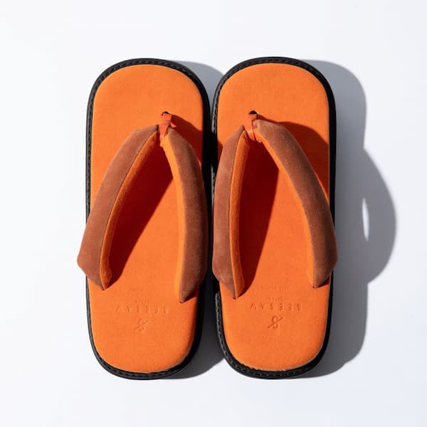 LIFT（リフト）のSuede Setta Sandal 　ORANGE　 ss-30008 (SETTA SUEN)