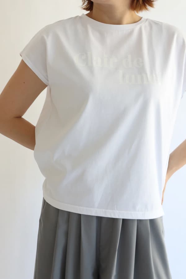 ACUTA（アクータ）の【ACUTA】グリッタープリントTシャツ