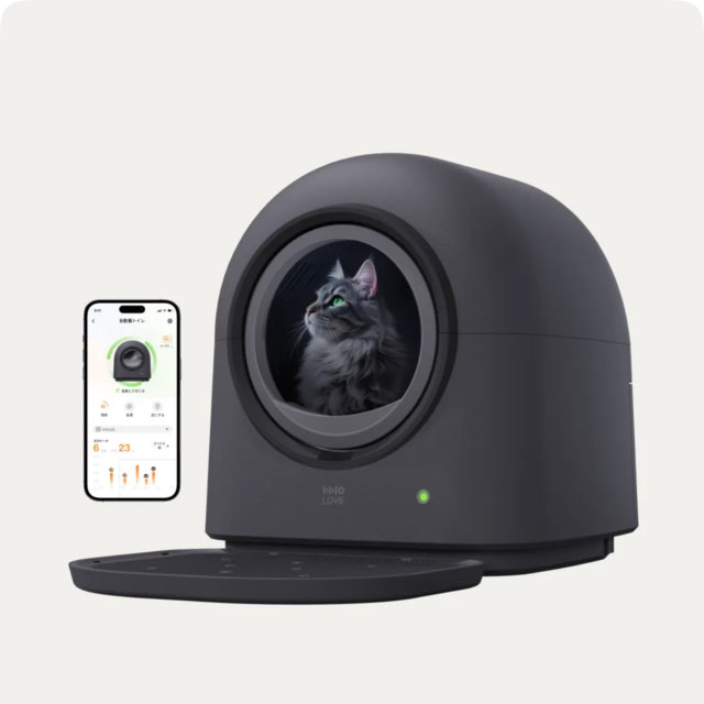 7sGood（セブンスグッド）のHHOLOVE 自動猫トイレ Pro L1 ダークグレー