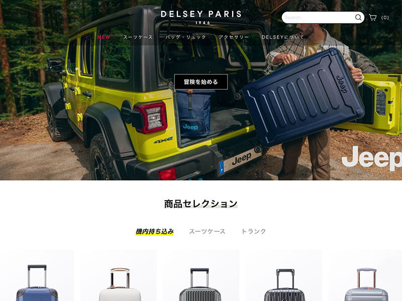 DELSEY PARIS（デルセー）の公式通販サイトの画像