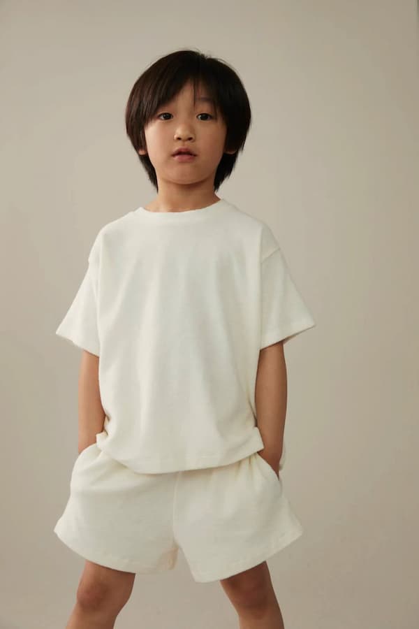 Engels Zimmer（エンジェルズジマー）のTERRY OVERSIZED TEE GOTS/Cream