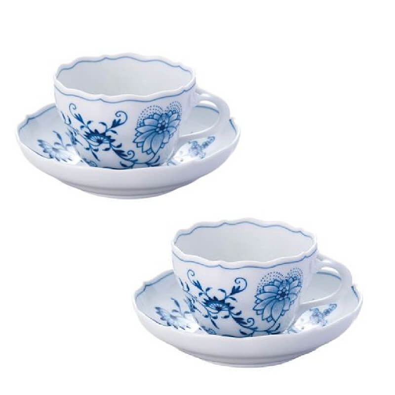 MEISSEN（マイセン）ブルーオニオン ティー／コーヒー兼用 カップ＆ソーサー