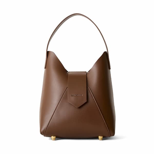 CORRECT（コレクト）のHASHIBAMI【Ha-1809-909 フェズ ワンハンドルバッグ】ダークブラウン