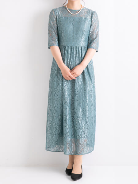 昼のお呼ばれドレス