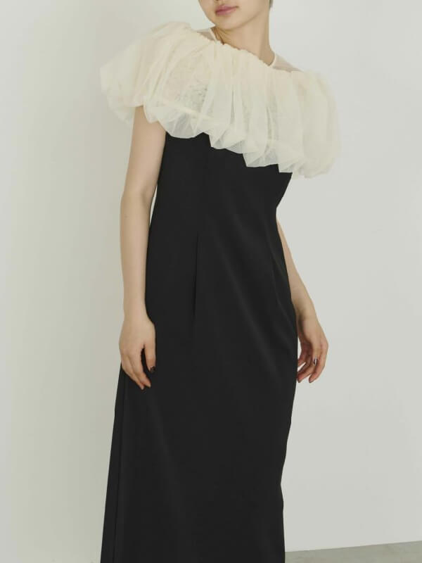 balloon form set dress