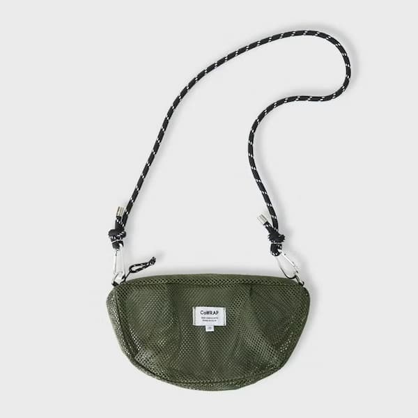 ACCOMMODE（アコモデ）のカラップメッシュショルダー オリーブツリー