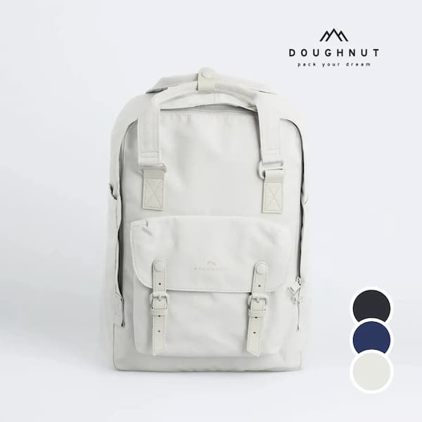 OSUMAC（オスマック）のドーナツ マカロン ラージ メディテイティブ ダークス 大容量リュック 20L