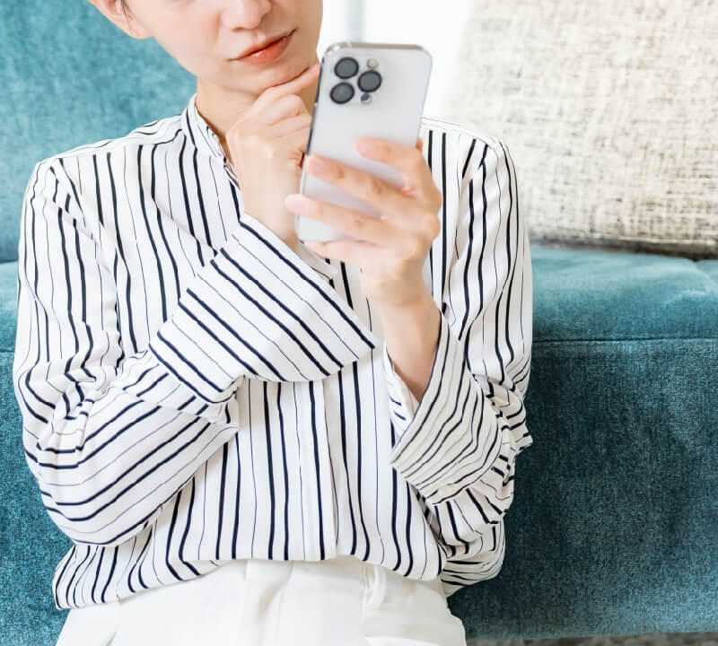 過去の写真を見返す