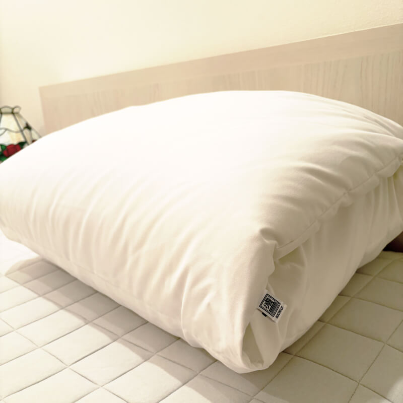 ふとんでまくらのボリューム