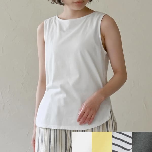 FAIR TRADE STORE（シサム工房）のOCノースリーブトップ