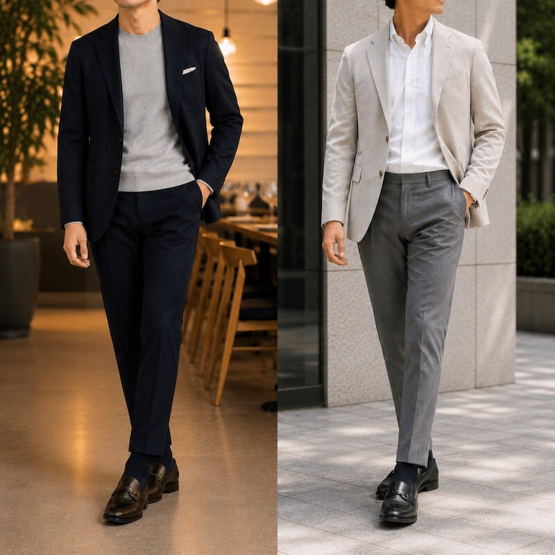 30代男性の街コン服装はジャケパン