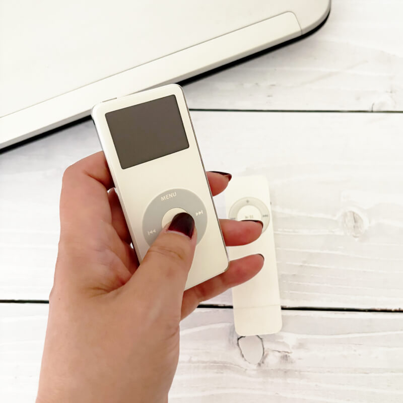 iPodをアメモバ買取に送る